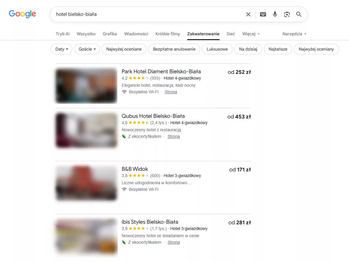 Google wdraża kolejne zmiany wyników w Europie w związku z DMA